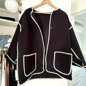 Chain stitch  jacket
